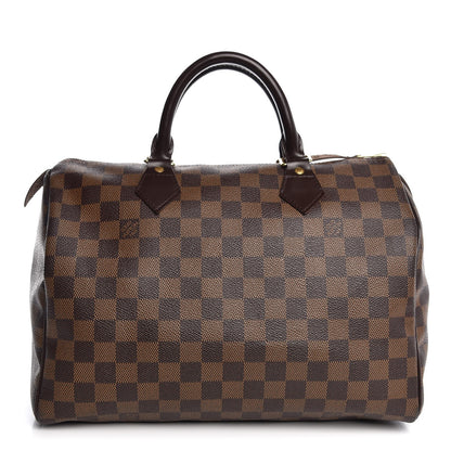 Louis Vuitton Damier Ebene Speedy 30 2 of 20
