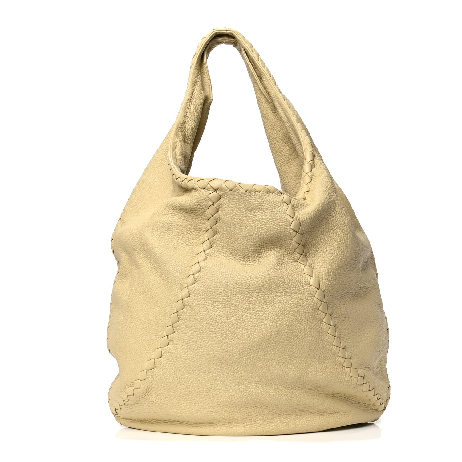 Bottega Veneta Cervo Deerskin Large Hobo Light Yellow 1 of 4