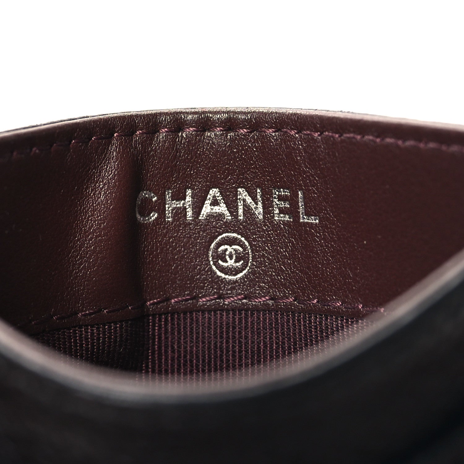 Chanel Caviar Quilted Card Holder Black 6 of 10