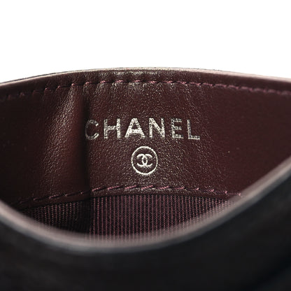 Chanel Caviar Quilted Card Holder Black 6 of 10