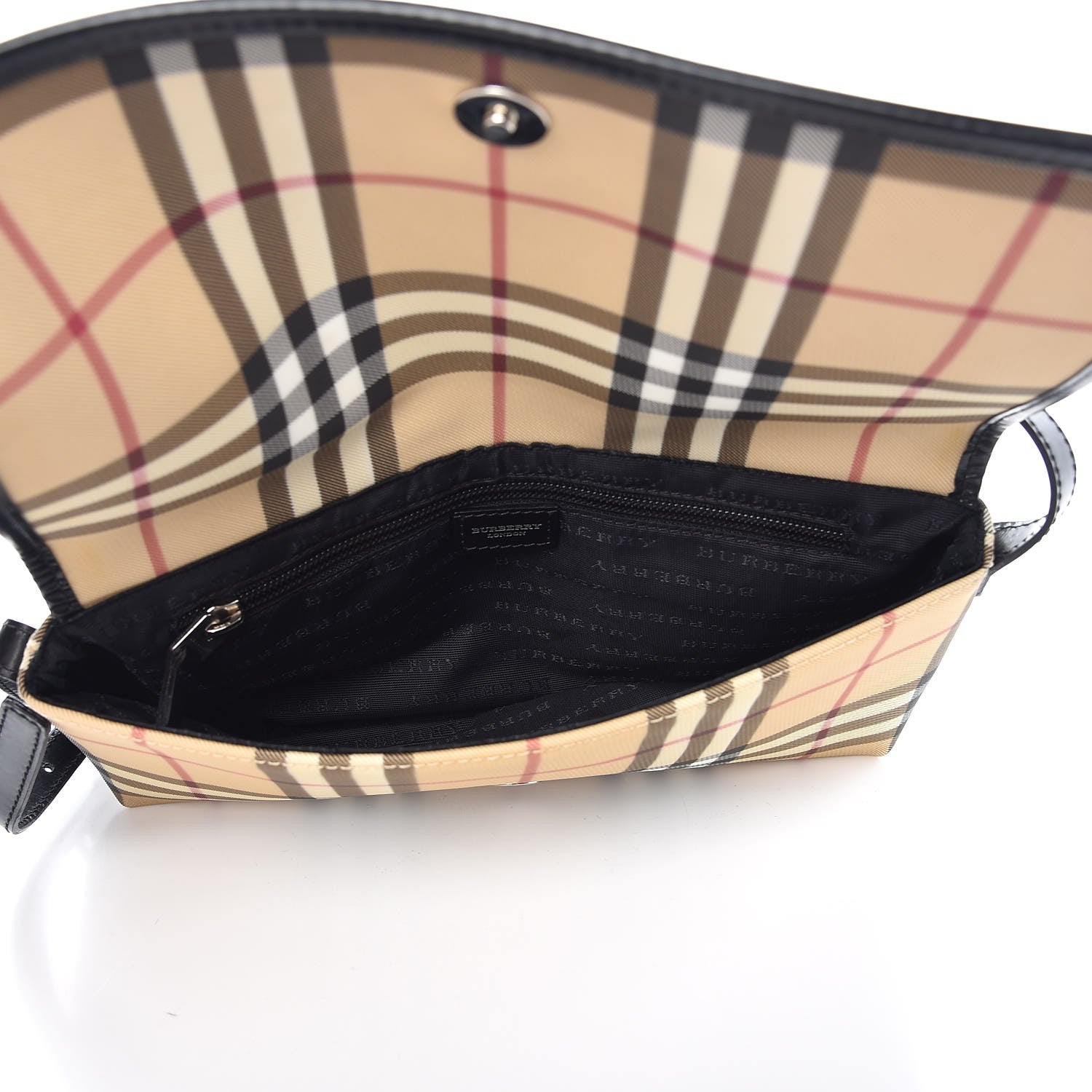 Burberry House Check Shoulder Bag Black 5 of 10