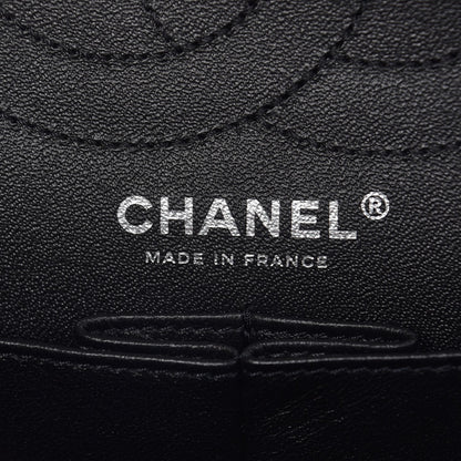 Chanel Aged Calfskin Chevron Quilted 2.55 Reissue 226 So Black 6 of 8