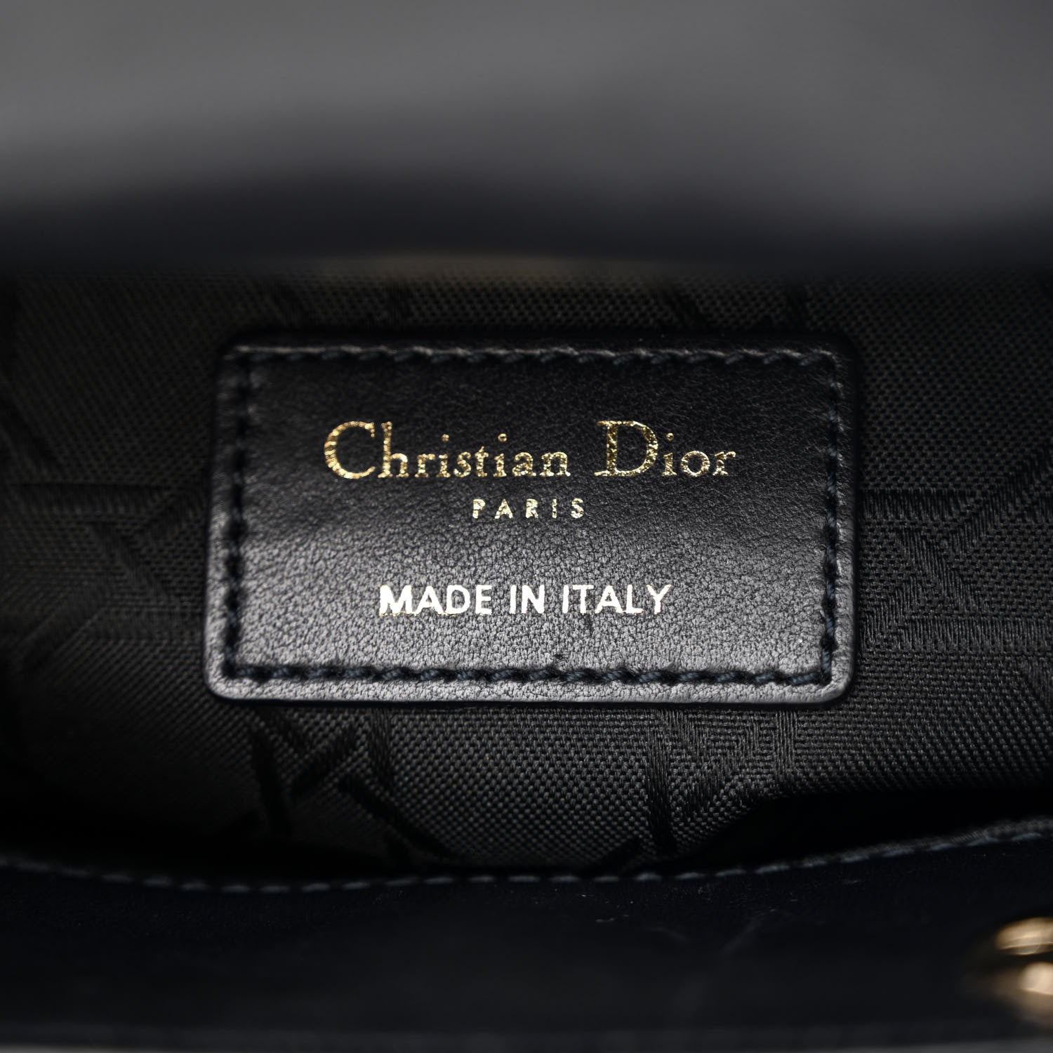 Christian Dior Lambskin Cannage Small Lucky Badges My Lady Dior Black 6 of 14