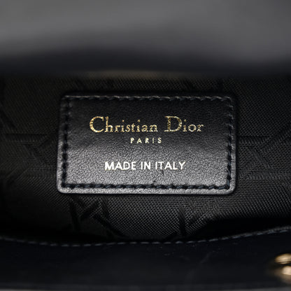 Christian Dior Lambskin Cannage Small Lucky Badges My Lady Dior Black 6 of 14