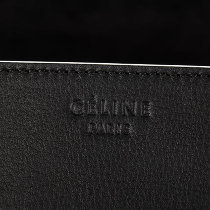 Celine Supple Calfskin Medium Phantom Luggage Black 6 of 8