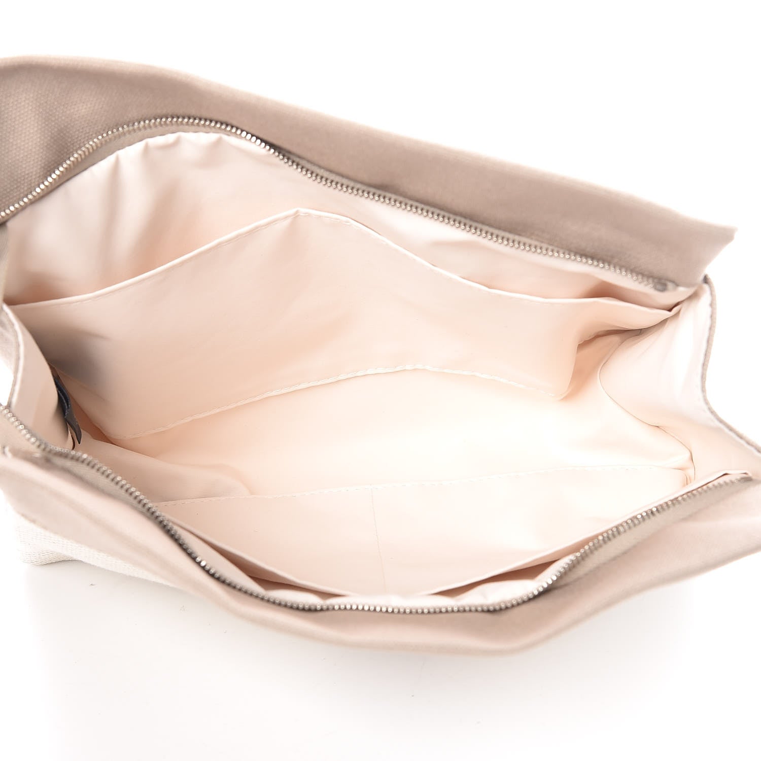 Hermes Toile Trousse De Voyage Jimetou PM Gris Ponce 5 of 7