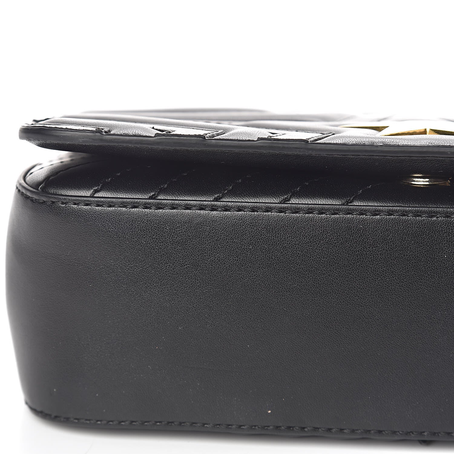 Stella McCartney Alter Nappa Star Medium Flap Shoulder Bag Black 9 of 12
