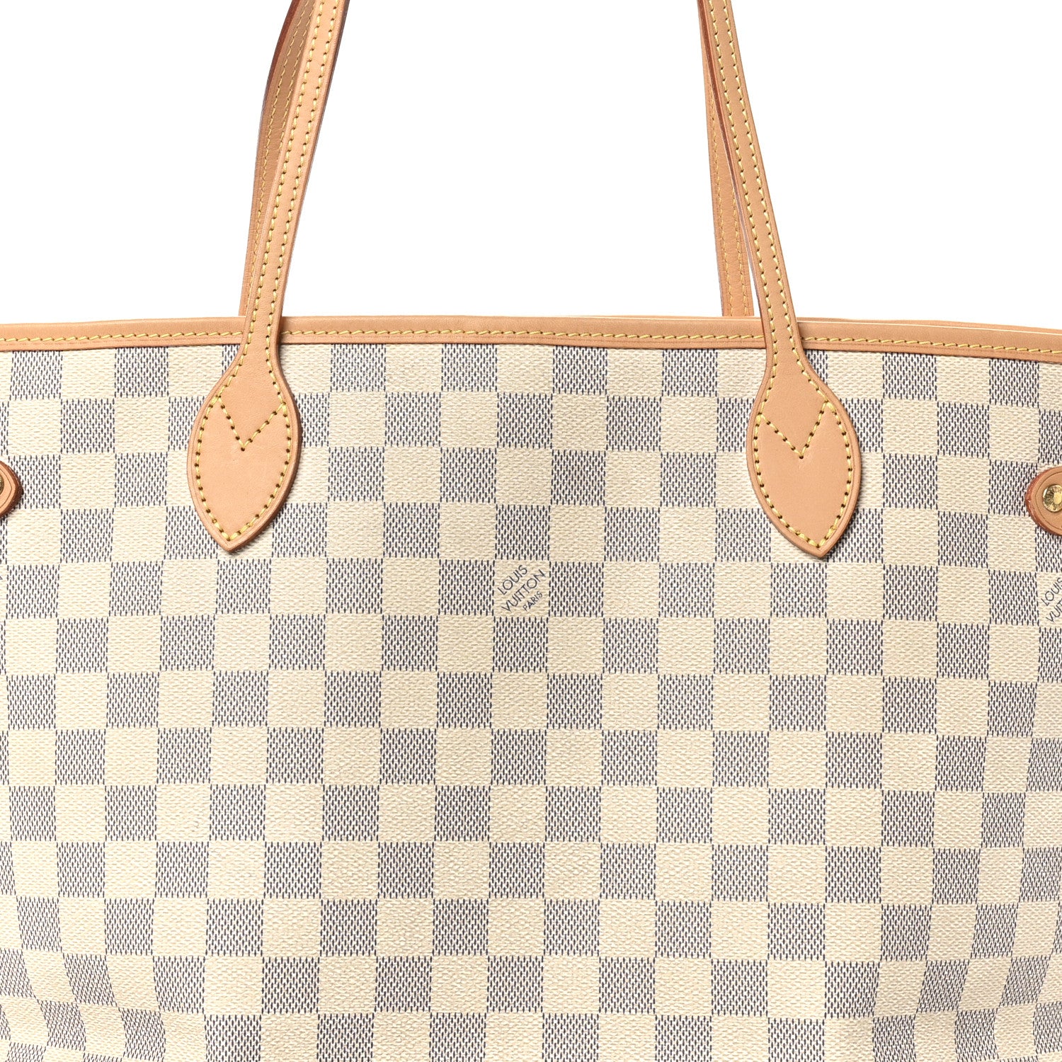 Louis Vuitton Damier Azur Neverfull MM 6 of 9