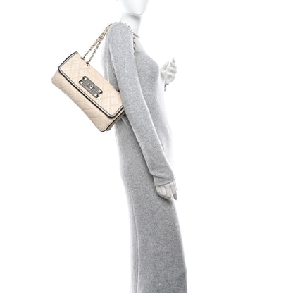 Chanel Lambskin East West Mademoiselle Flap Ivory 2 of 22