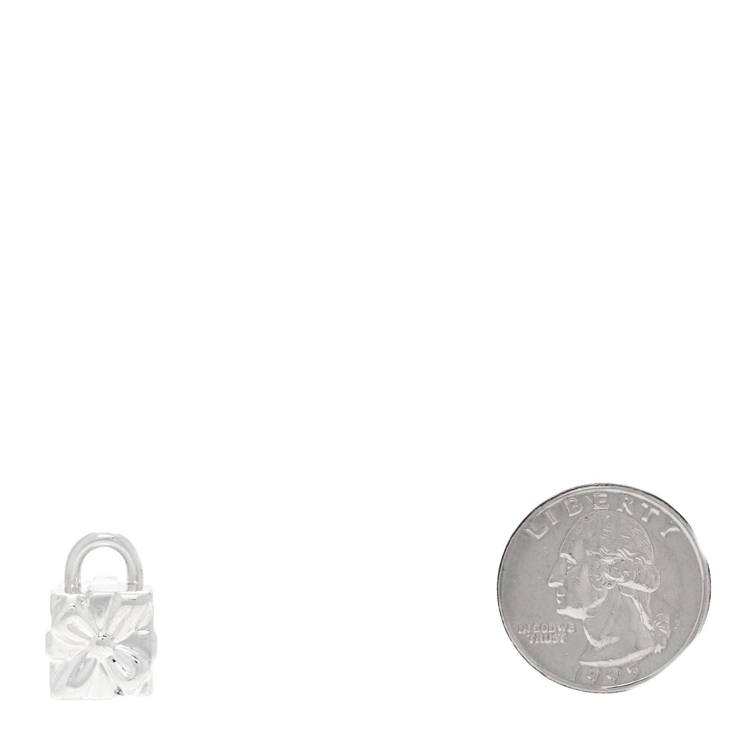 Sterling Silver Gift Box Charm