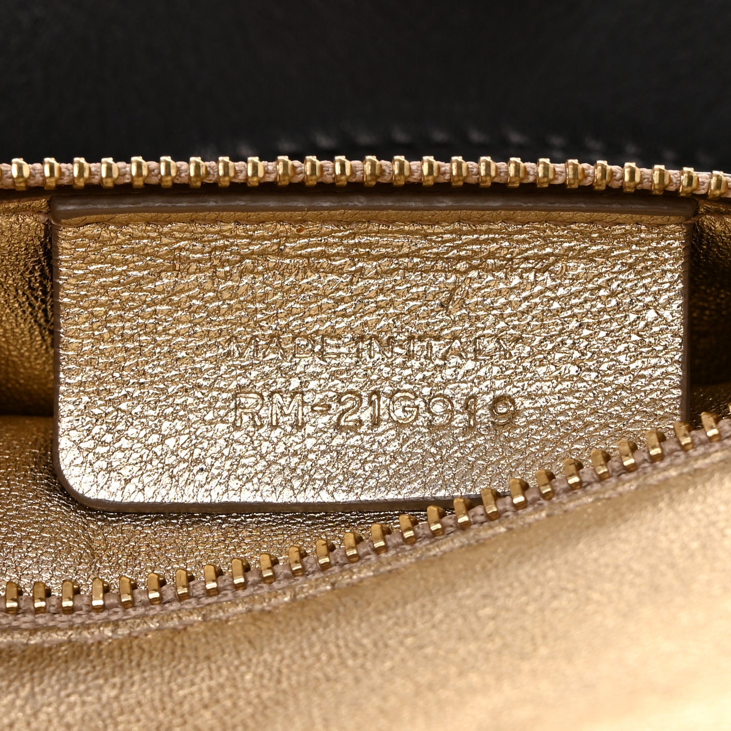 Calfskin Sofia Rainbow Top Handle Bag Black