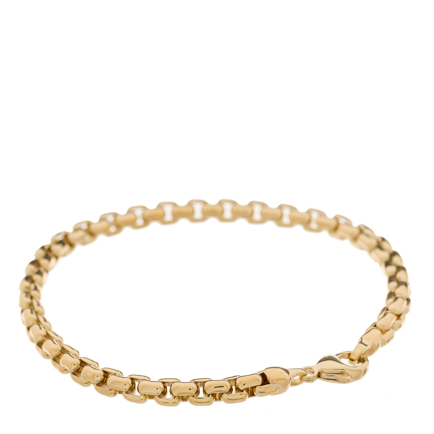 Tiffany 18K Yellow Gold Venetian Link Bracelet 2 of 3