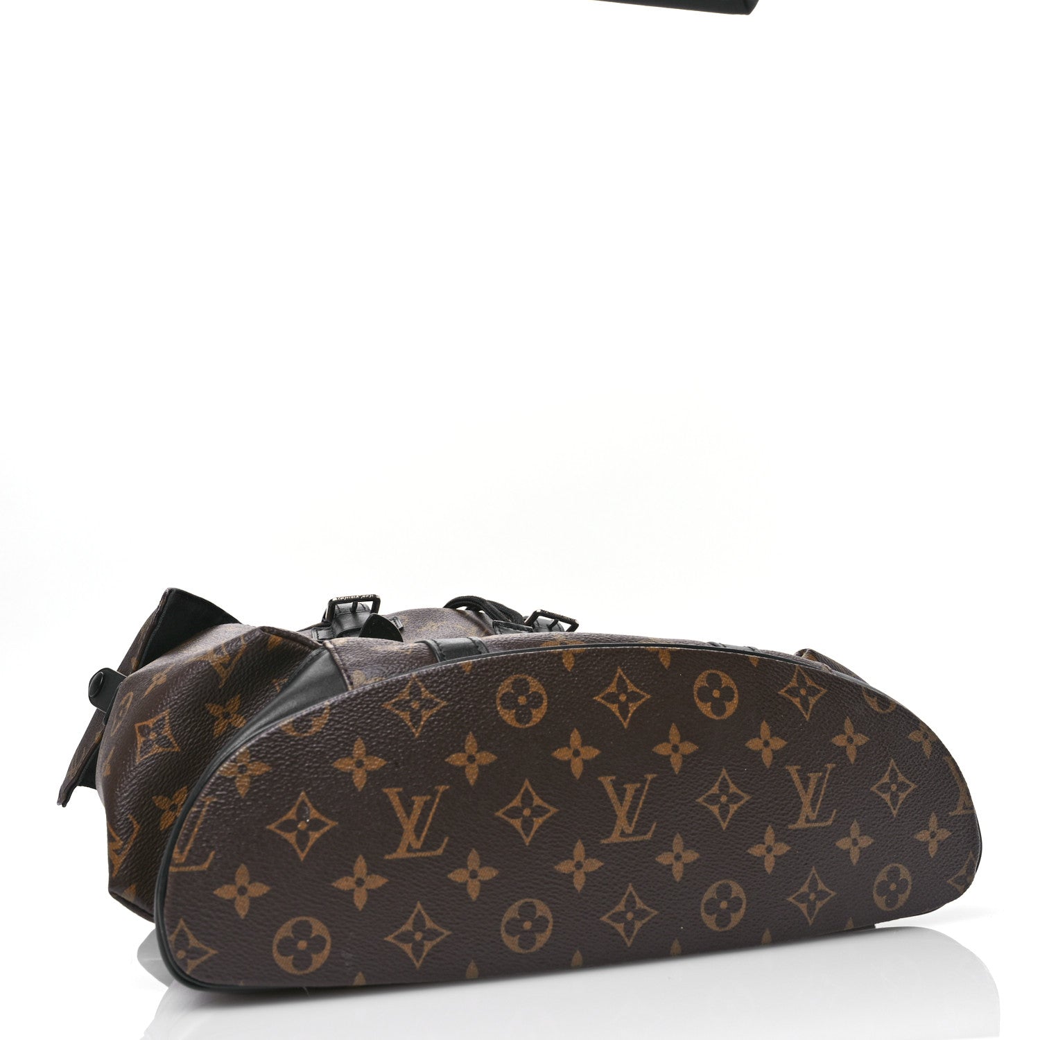 Louis Vuitton Monogram Macassar Christopher MM Backpack 4 of 10