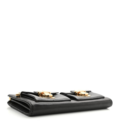 Marc Jacobs Calfskin Zip Clutch Wallet Black 4 of 7