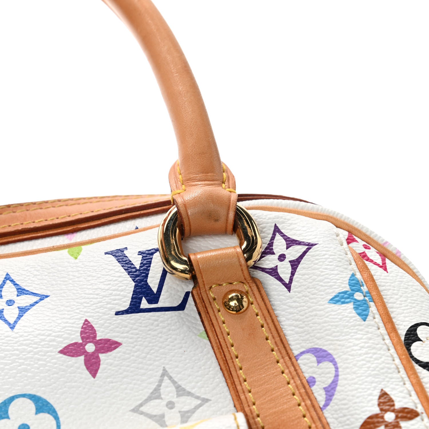 Louis Vuitton Monogram Multicolor Priscilla White 11 of 20