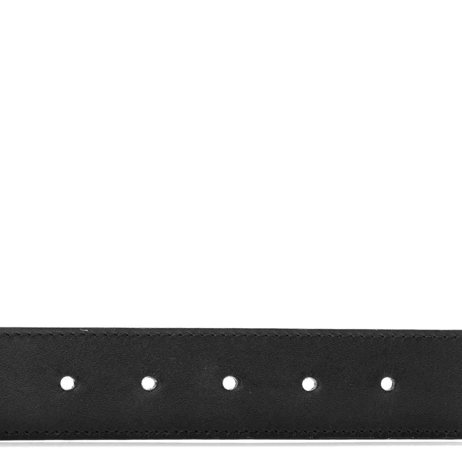 Louis Vuitton Calfskin 35mm LV New Wave Belt 80 32 Black 3 of 9