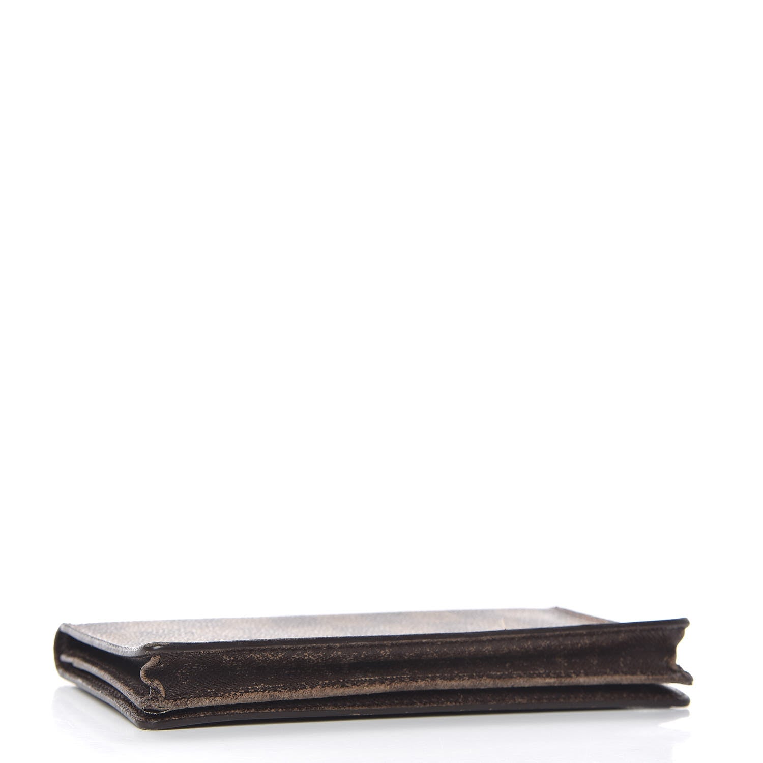 Louis Vuitton Damier Ebene Checkbook Cover Wallet 4 of 13
