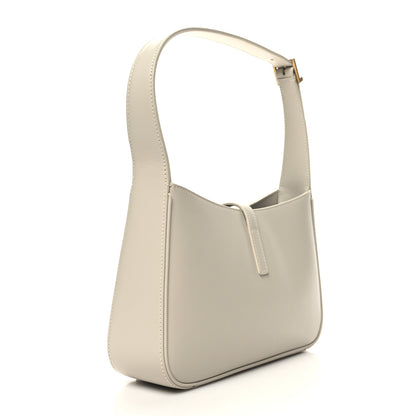 Saint Laurent Smooth Calfskin Le 5 A 7 Hobo Blanc Vintage 3 of 10