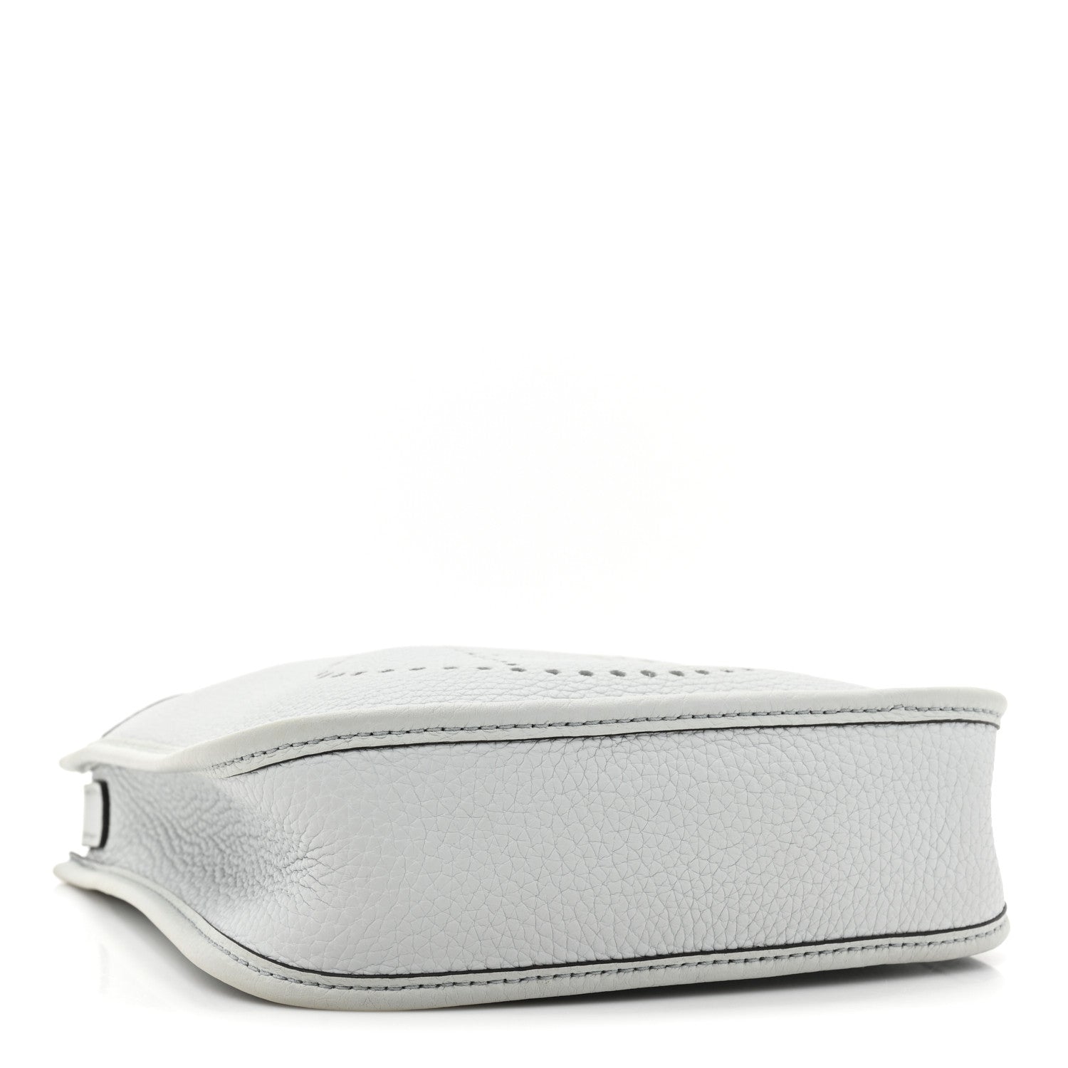 Hermes Taurillon Clemence Amazone Evelyne TPM Bleu Pale Etain 4 of 10
