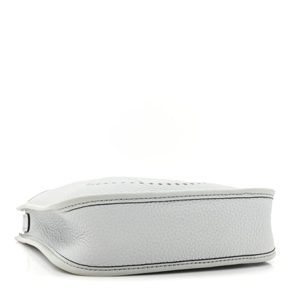 Hermes Taurillon Clemence Amazone Evelyne TPM Bleu Pale Etain 4 of 10
