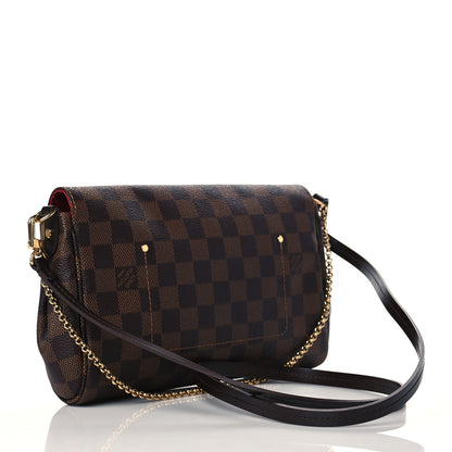 Louis Vuitton Damier Ebene Favorite MM 3 of 11