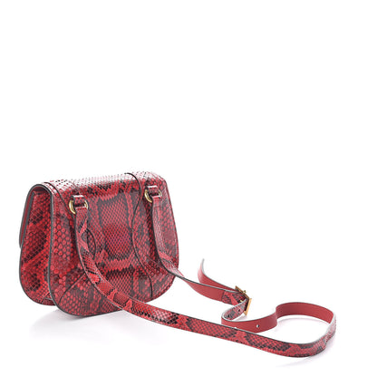 Gucci Elaphe Radiata Small Osiride Shoulder Bag Hibiscus Red 3 of 9