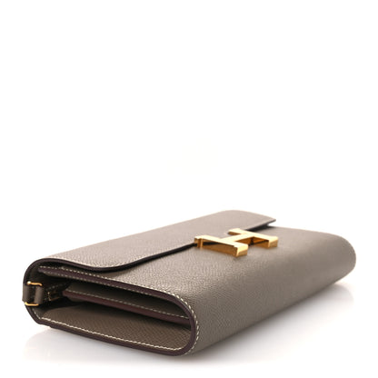 Hermes Epsom Constance Long To Go Wallet Etoupe 4 of 12