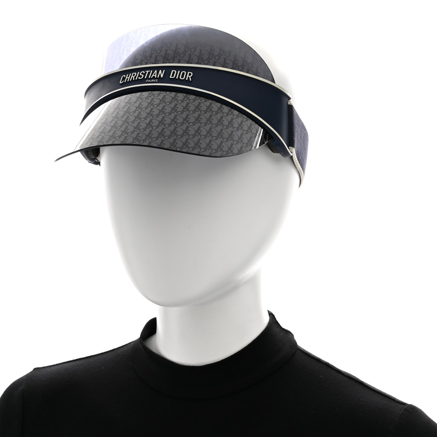 Oblique DiorClub V1U Sun Visor Blue