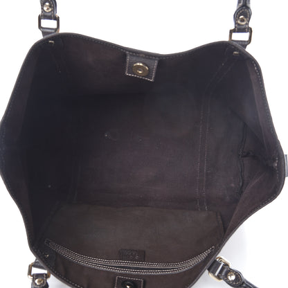 Gucci Crystal Monogram Medium Joy Tote Beige Ebony Testa di Moro 5 of 15