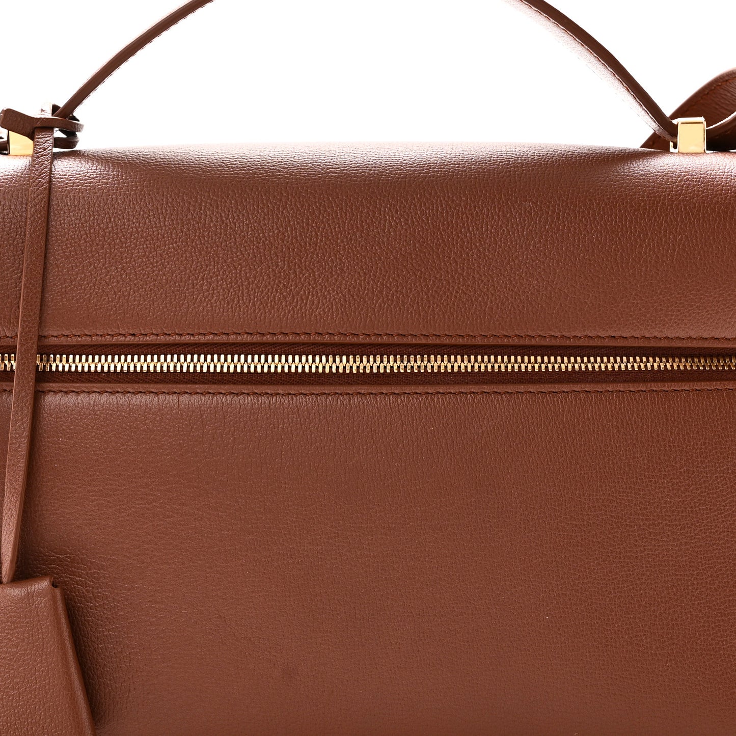 Grained Calfskin Extra Bag L27 Burnt Tan