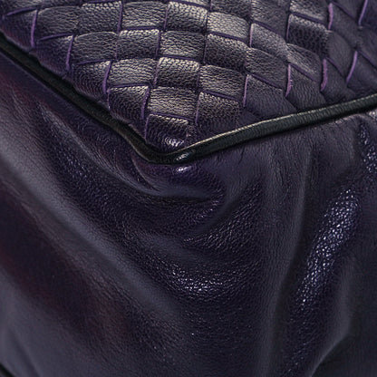 Bottega Veneta Nappa Intrecciato Tote Turbolence Black 12 of 17