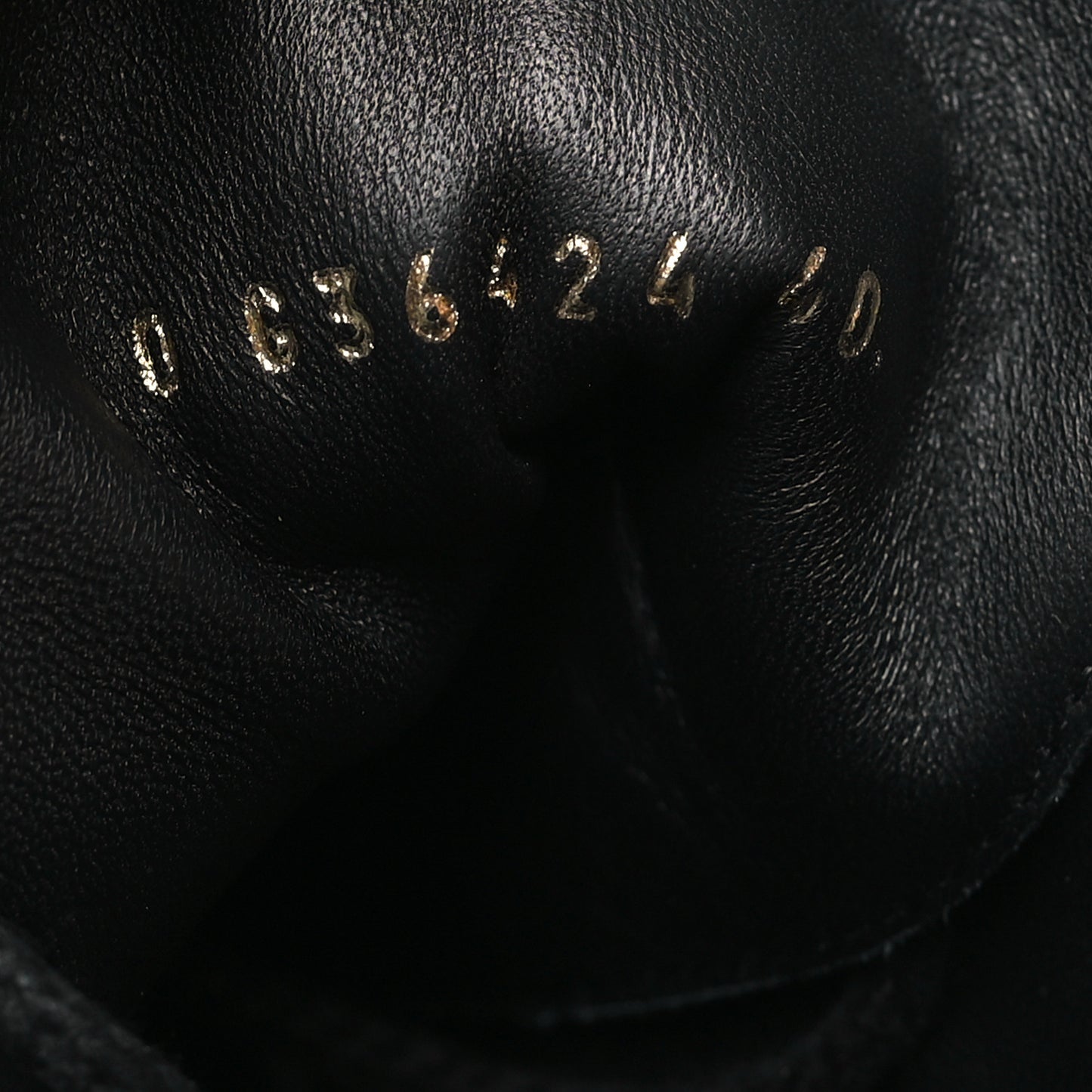 Shiny Lambskin Quilted Lace Up Combat Boots 40 Black