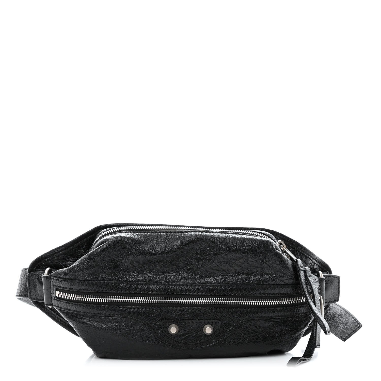 Balenciaga Lambskin Classic Hardware Neo Lift Hip Bag Black 1 of 10