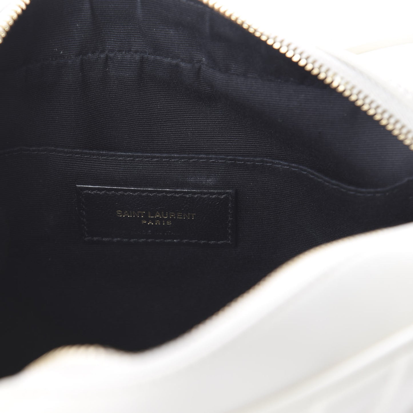 Calfskin Matelasse Monogram Lou Camera Bag Crema Soft