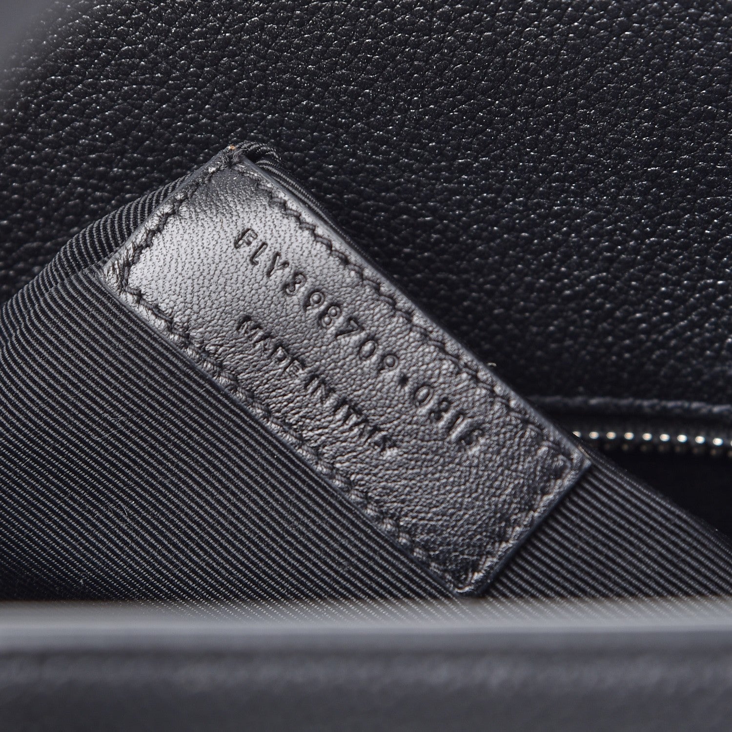 Saint Laurent Grained Calfskin Small Sac De Jour Black 7 of 11