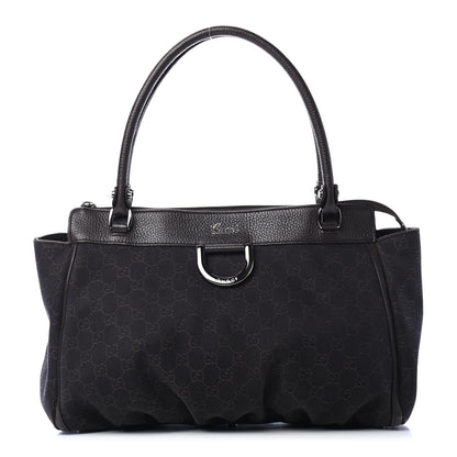 Gucci Monogram D Ring Tote Dark Brown 1 of 4