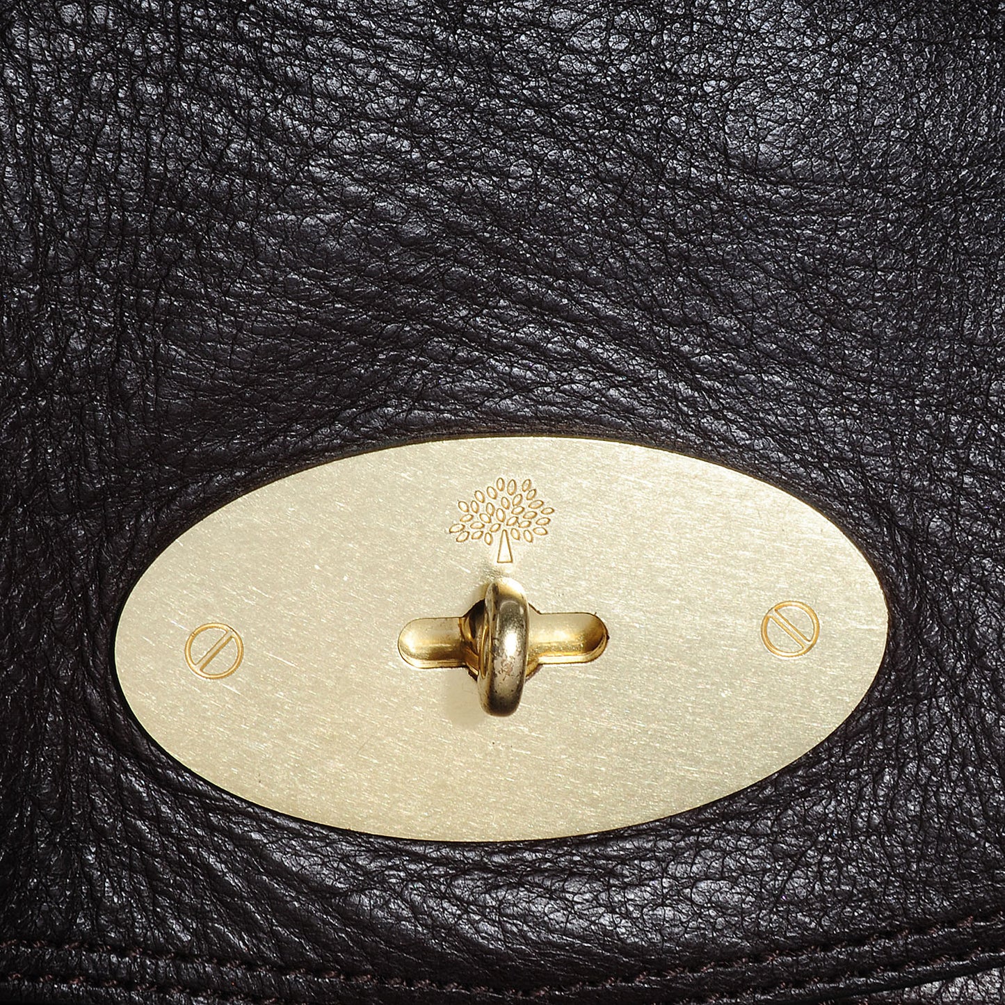 Soft Buffalo Leather Oversized Alexa Chocolate