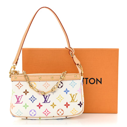 Louis Vuitton LV X TM Monogram Multicolor Pochette Accessories White 10 of 10