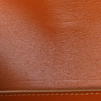 Versace Calfskin Medium Greca Goddess Shoulder Bag Caramel 11 of 11