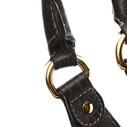 Gucci Guccissima Large New Pelham Shoulder Bag Dark Brown 15 of 15