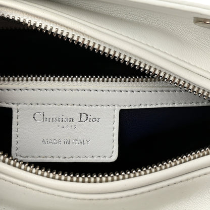 Christian Dior Smooth Calfskin Embellished Dragonfly Medium Lady Dior White Multicolor 6 of 11