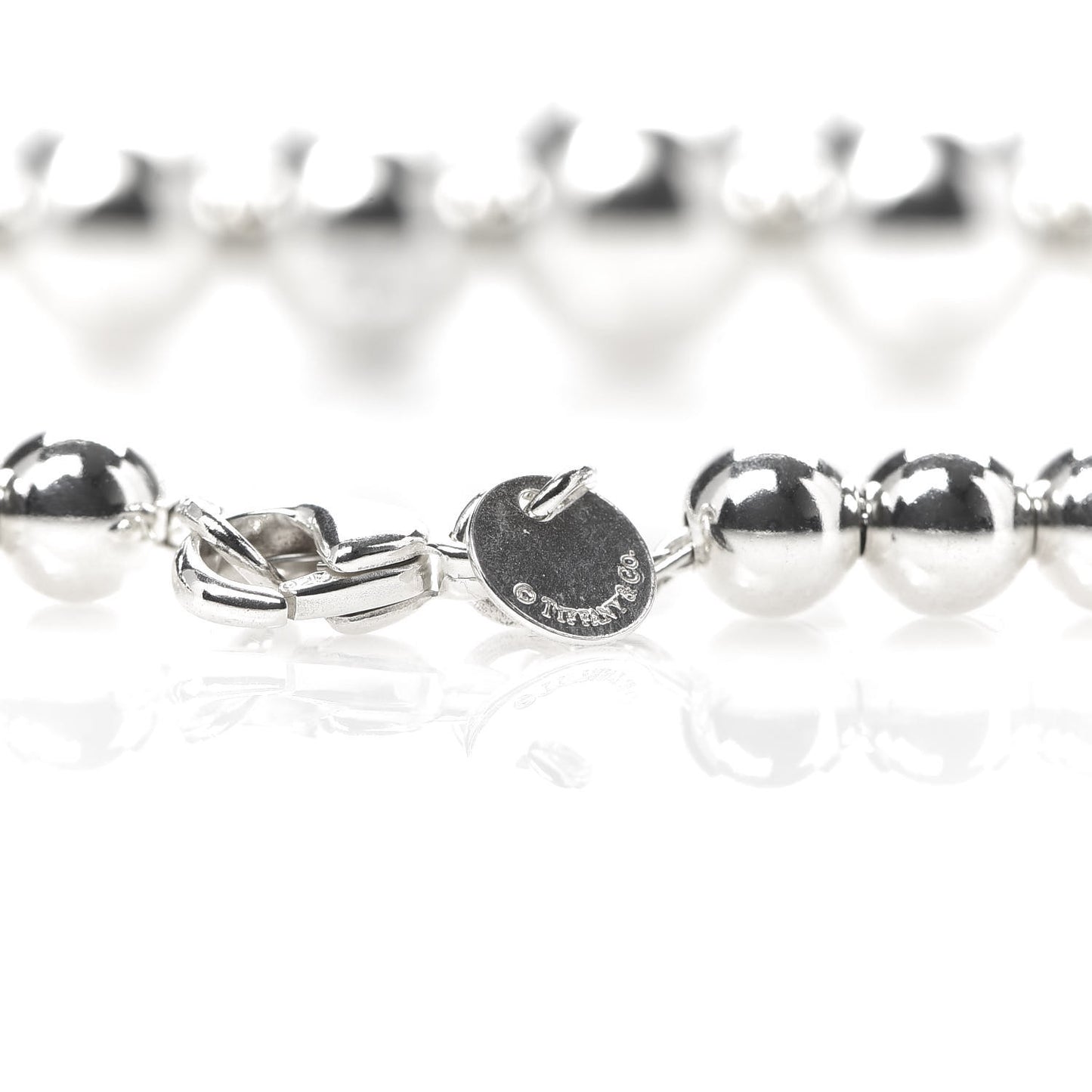 Sterling Silver HardWear Graduated Ball Necklace