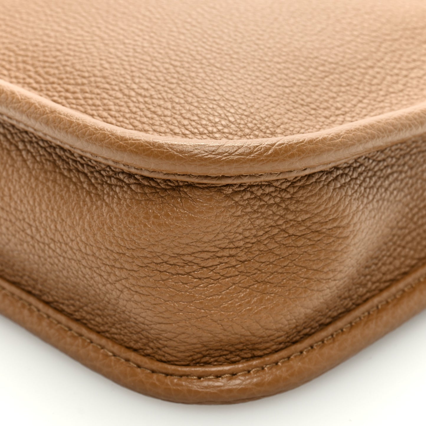 Textured Sheepskin Medium Pandora Bag Khaki
