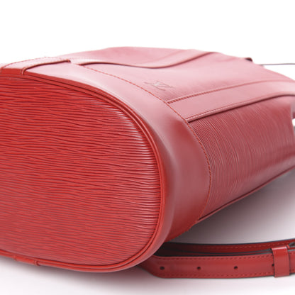 Louis Vuitton Epi Randonnee PM Castillan Red 8 of 8