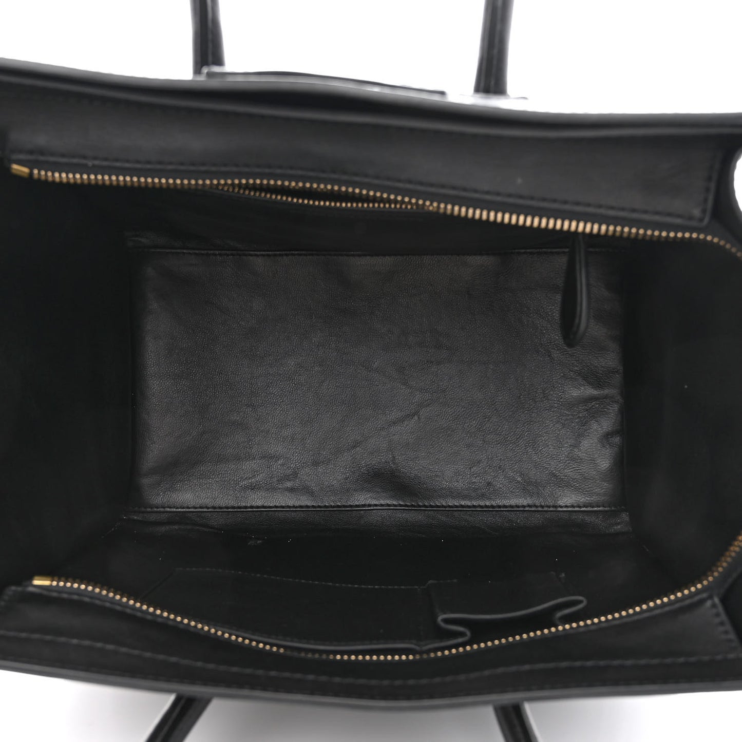 Smooth Calfskin Mini Luggage Black