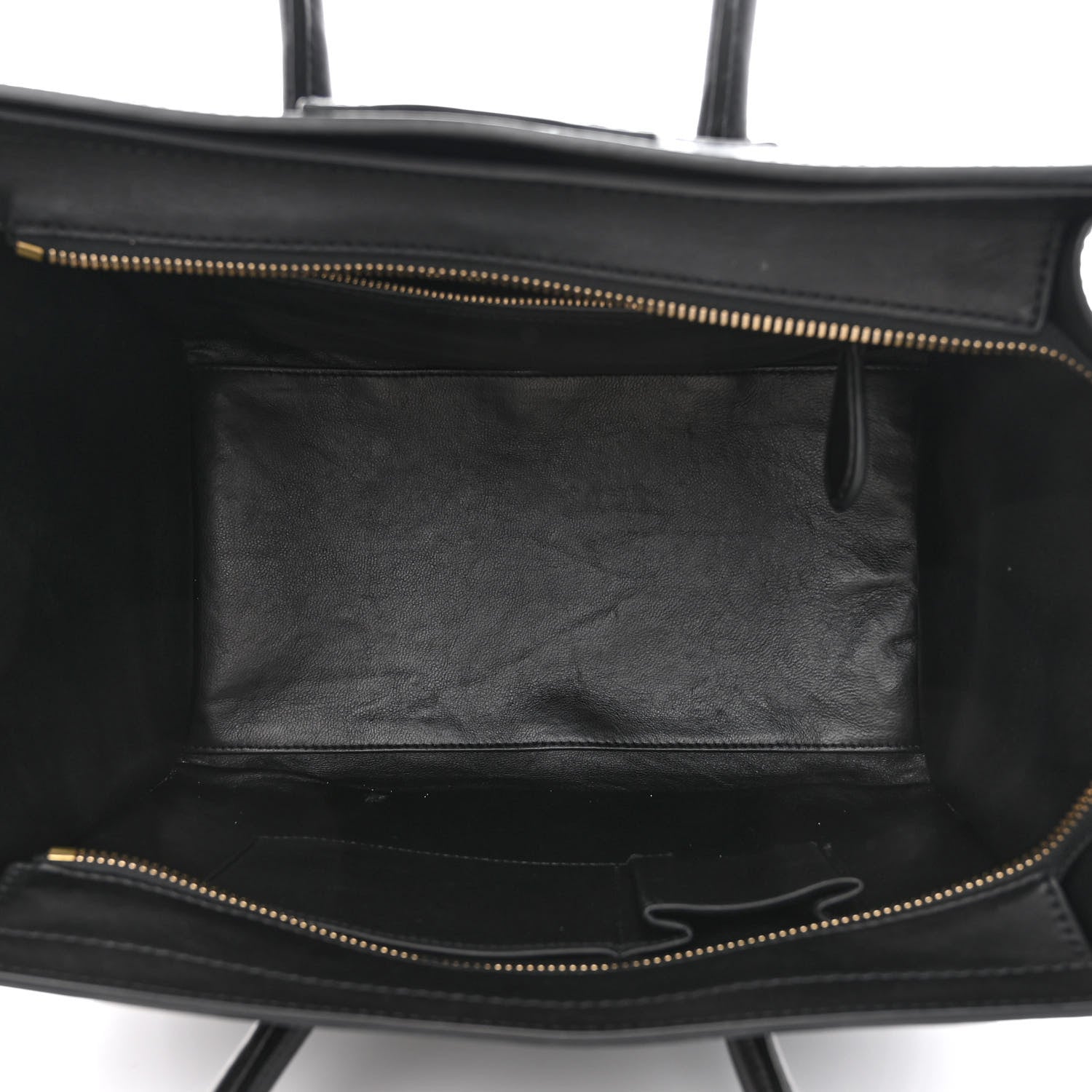 Celine Smooth Calfskin Mini Luggage Black 5 of 8