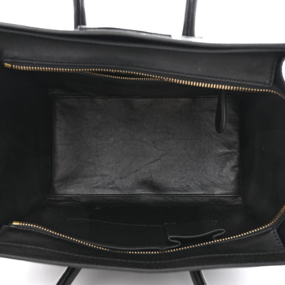 Celine Smooth Calfskin Mini Luggage Black 5 of 8