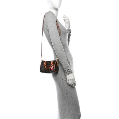 Louis Vuitton Monogram Vivienne Ice Skating Nano Speedy Bandouliere Pink 2 of 11