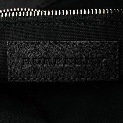 Burberry Canvas Mega Check Medium Ashby Pop Elements Hobo Black 5 of 10