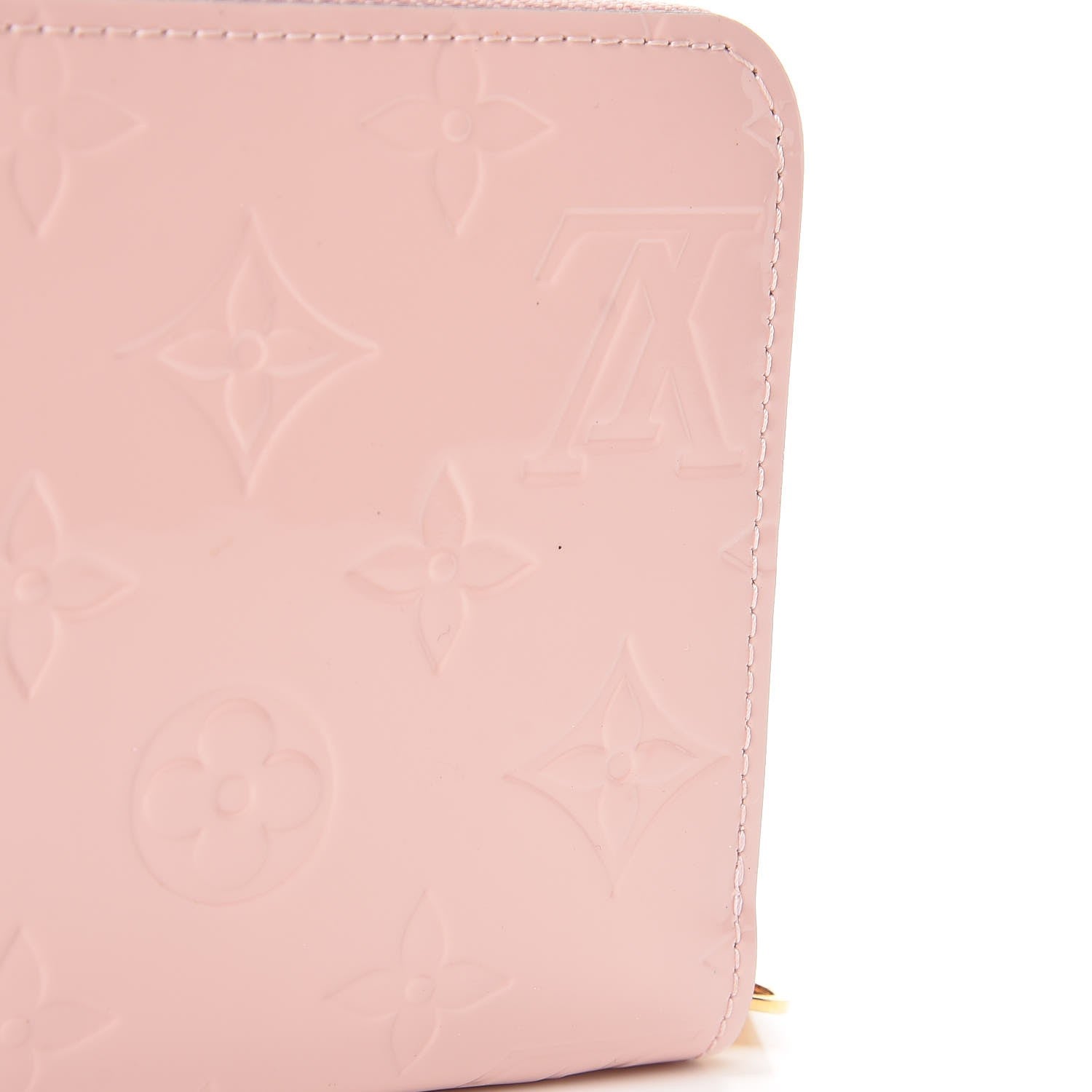 Louis Vuitton Vernis Zippy Wallet Rose Ballerine 8 of 9